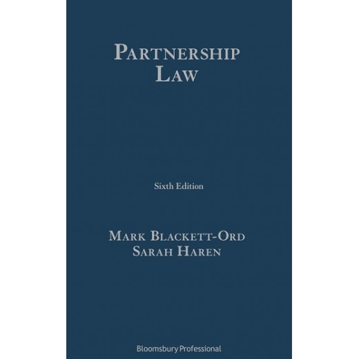 Partnership Law 6th ed